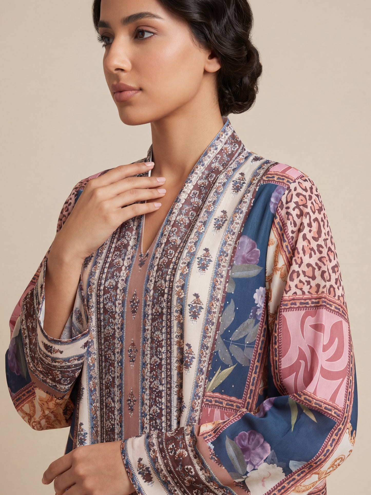 ZY-041 نقشة فنية متعددة التفاصيل 