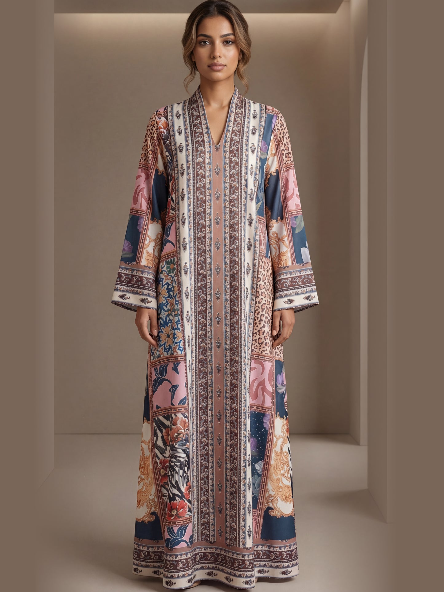 ZY-041 نقشة فنية متعددة التفاصيل 