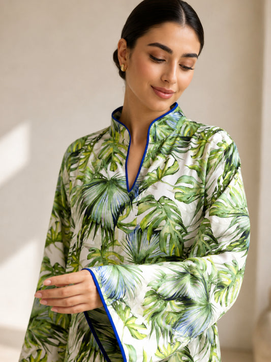 ZY-101 Tropical Leaf Jalabiya